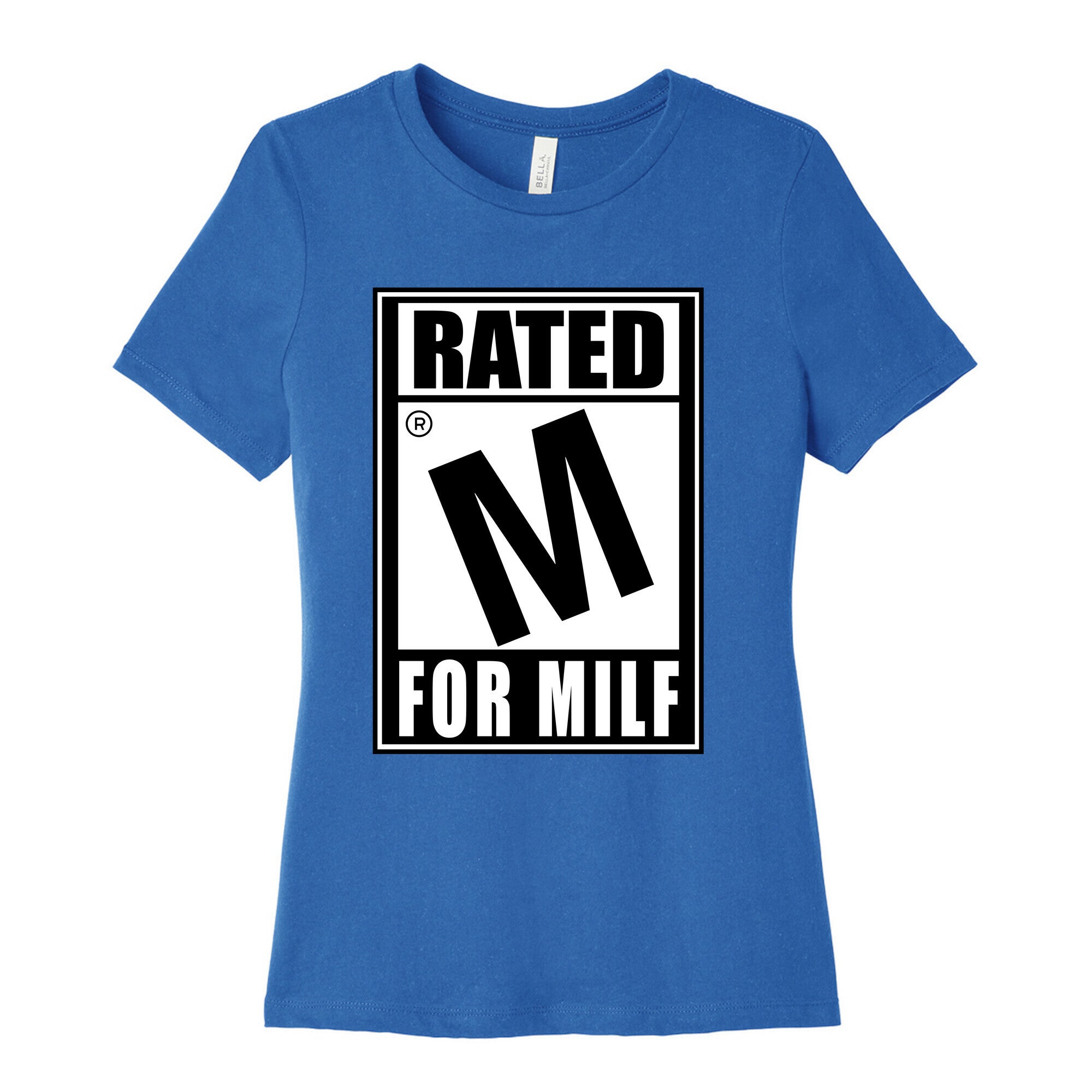 Rated M For Milf Parody Women's Cotton Tee