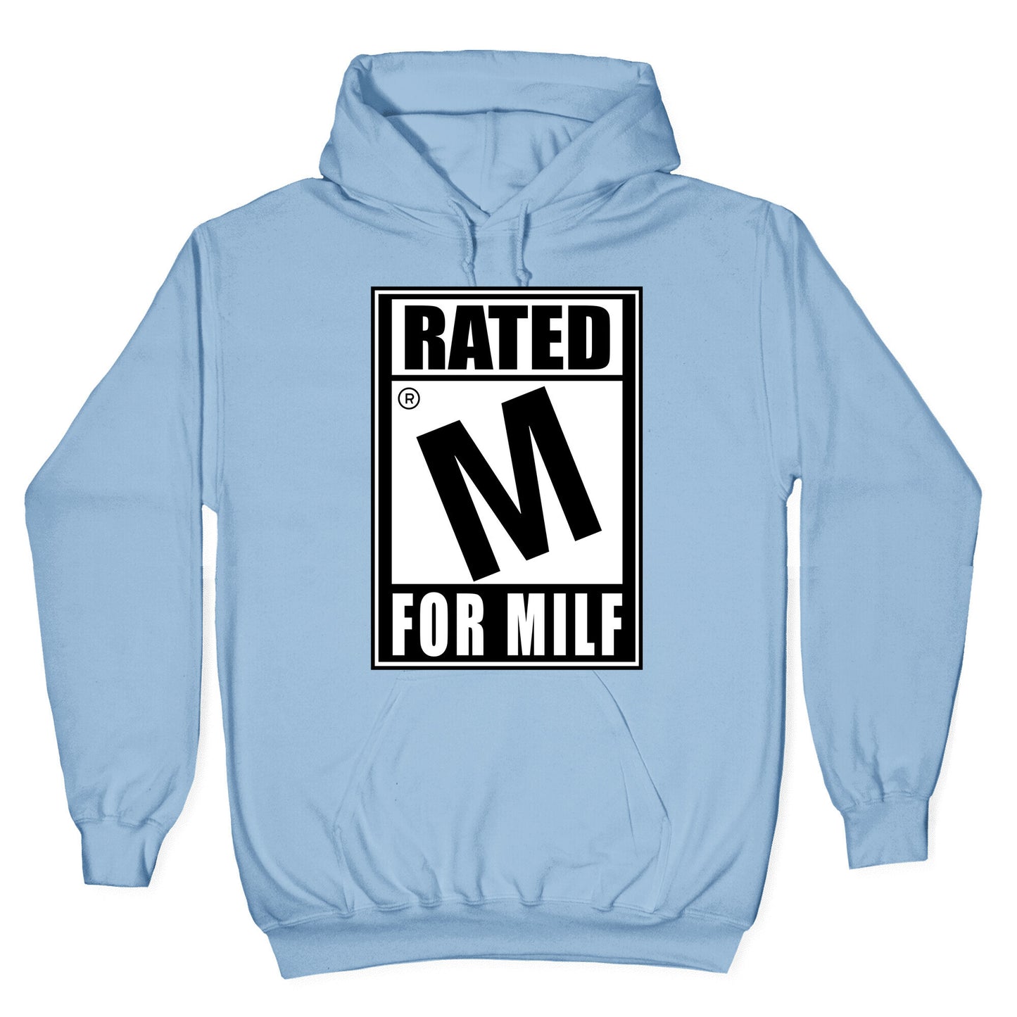 Rated M For Milf Parody Hoodie