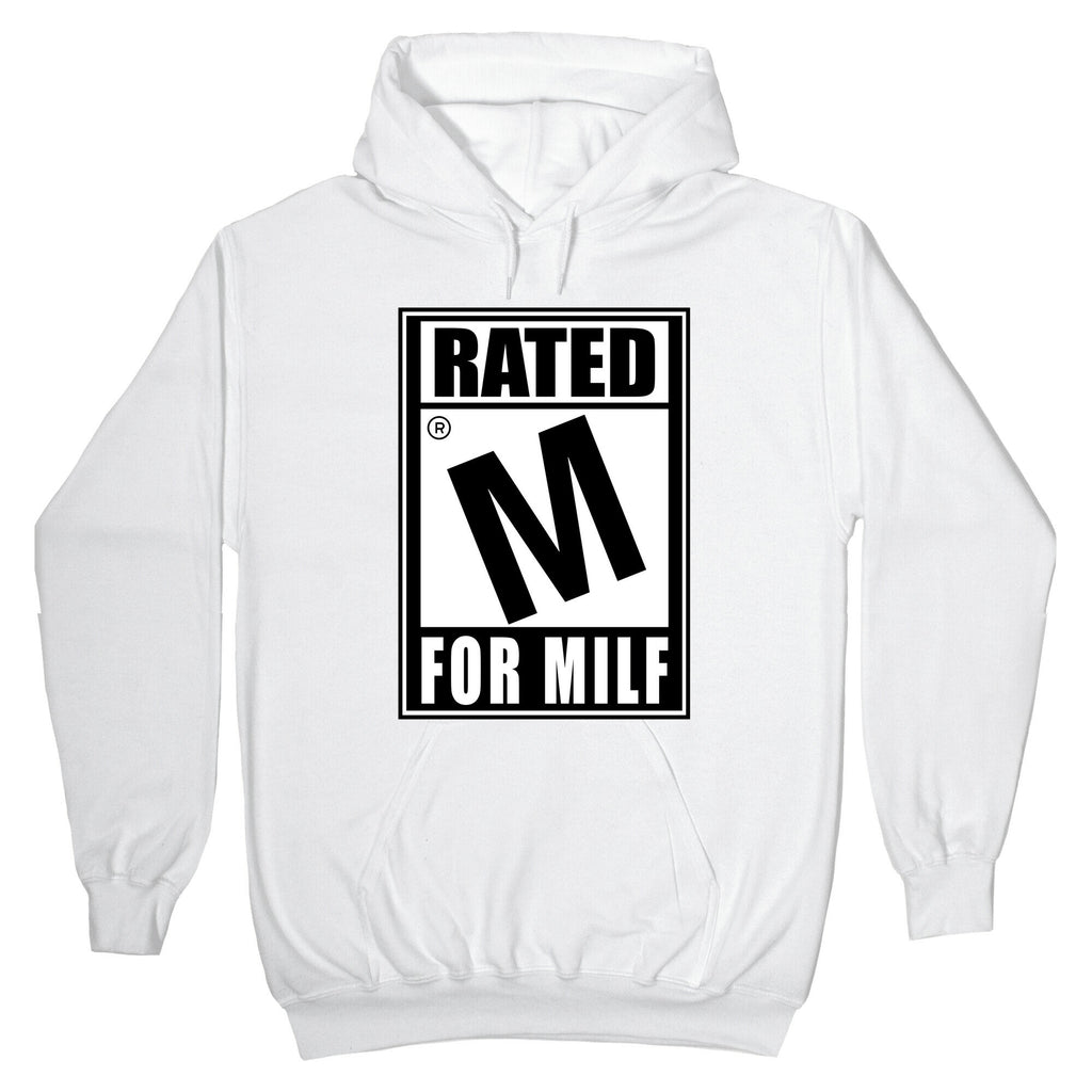 Rated M For Milf Parody Hoodie