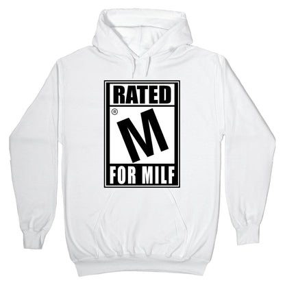 Rated M For Milf Parody Hoodie