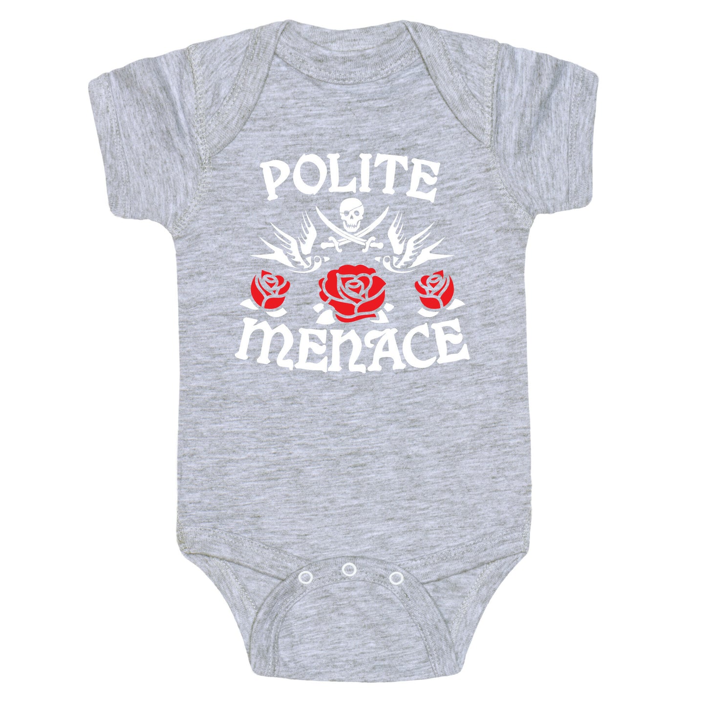 Polite Menace Baby One Piece