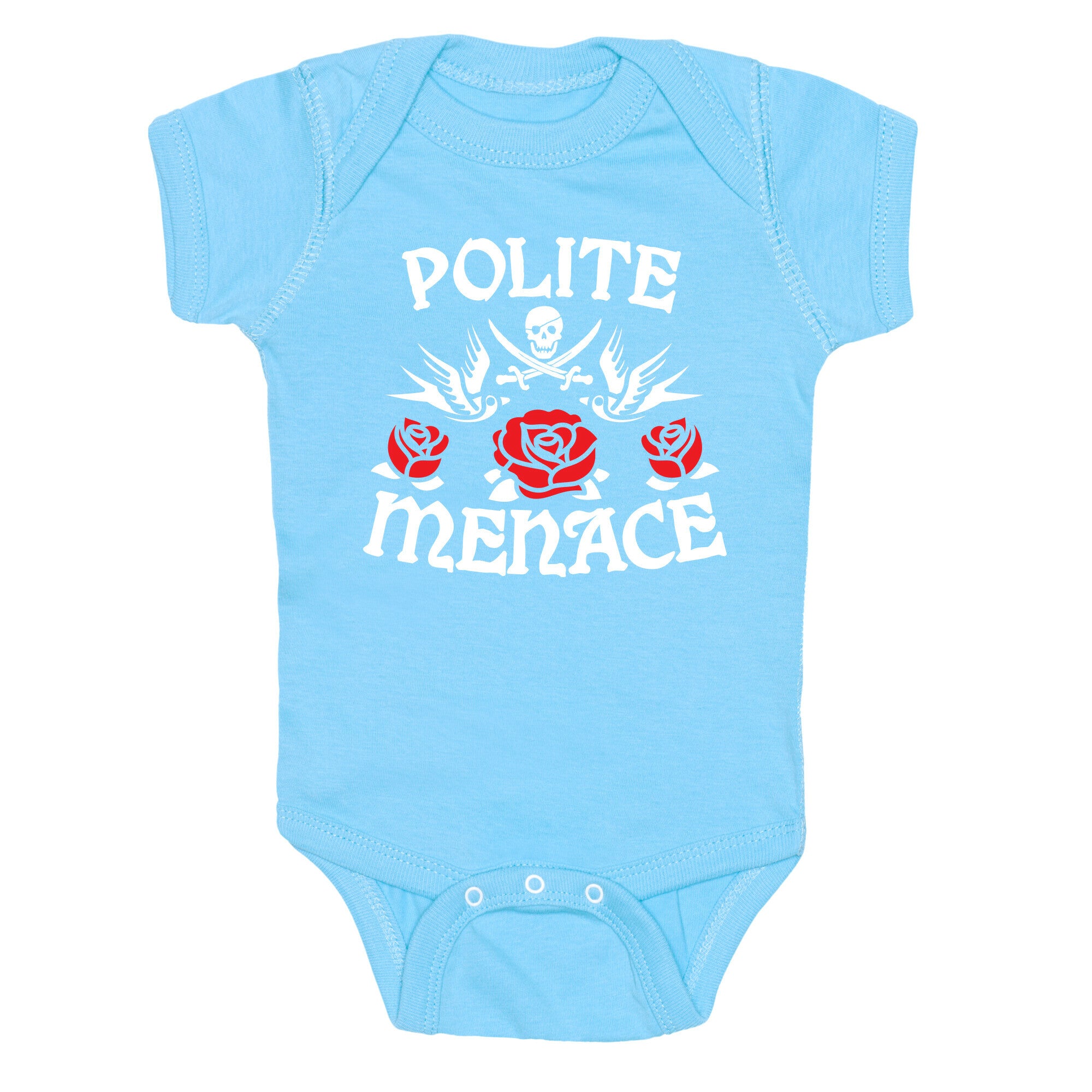 Polite Menace Baby One Piece