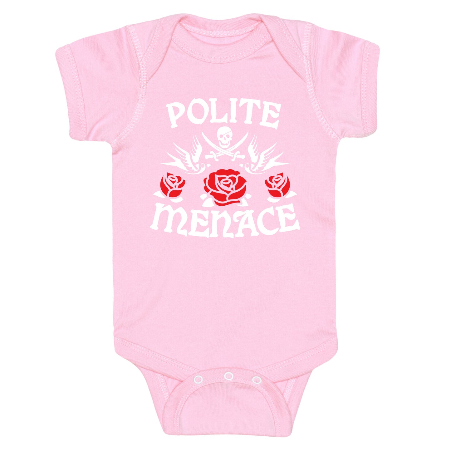 Polite Menace Baby One Piece