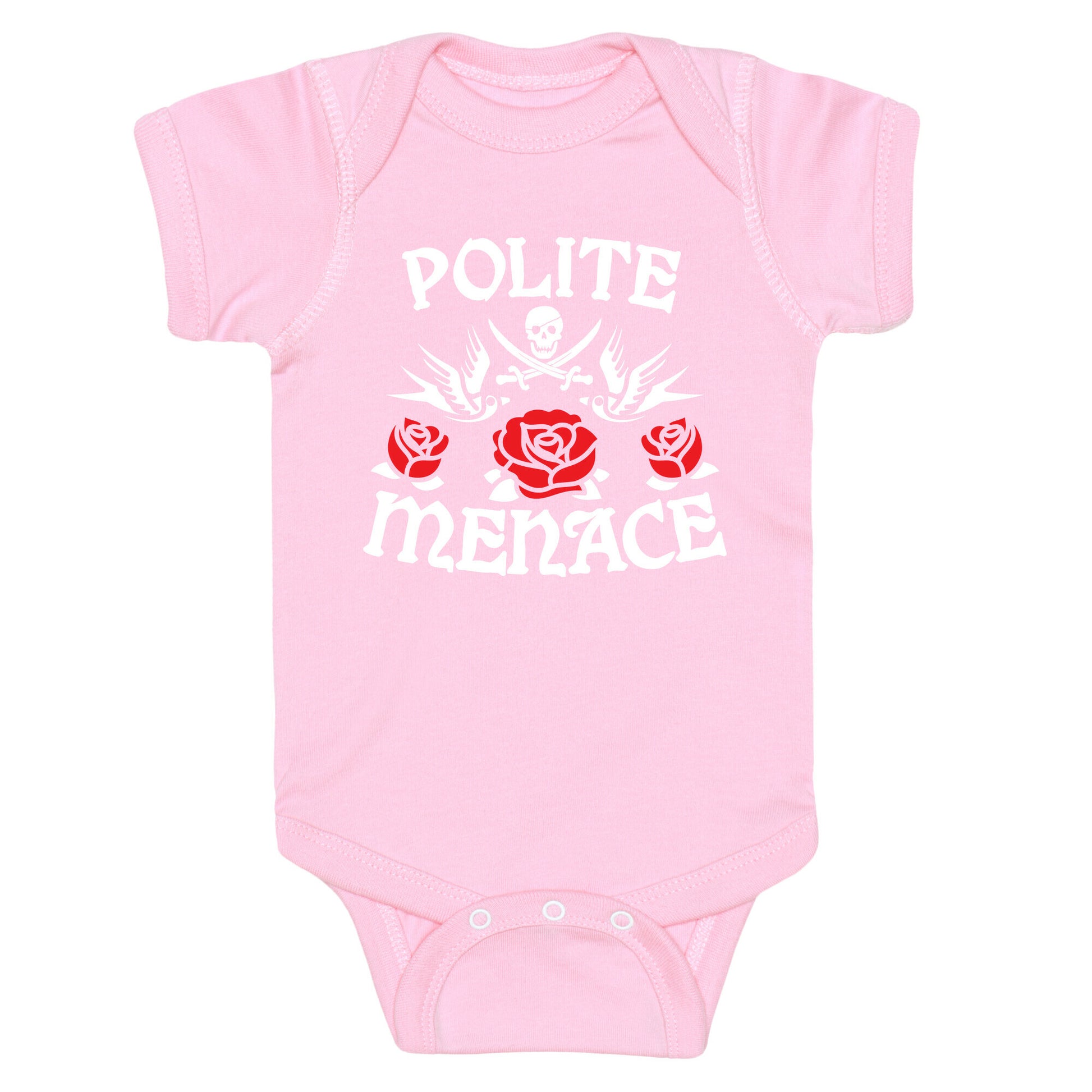 Polite Menace Baby One Piece