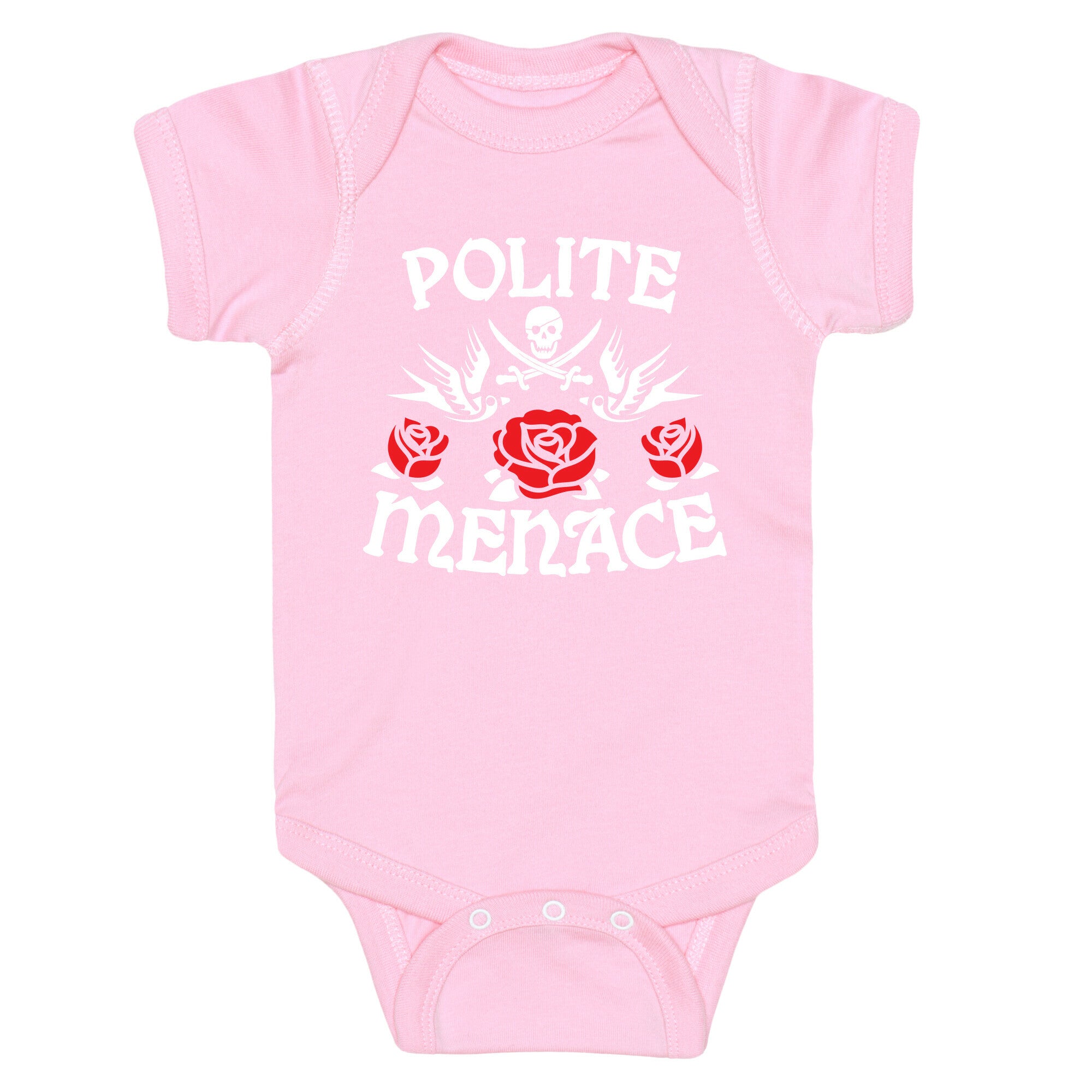 Polite Menace Baby One Piece