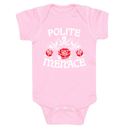 Polite Menace Baby One Piece