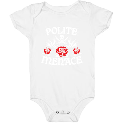 Polite Menace Baby One Piece