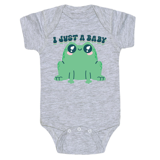 I Just A Baby Frog Baby One Piece