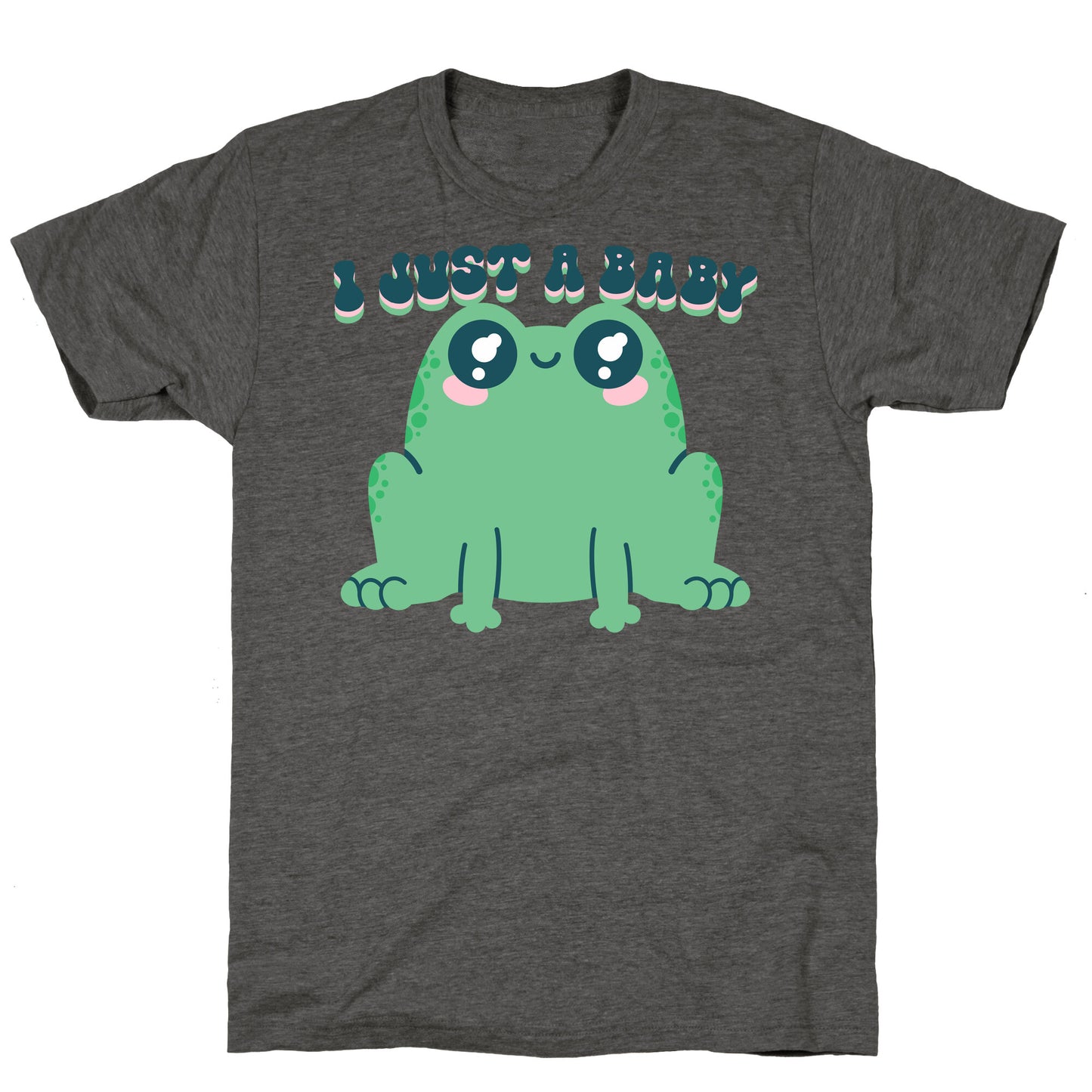 I Just A Baby Frog Unisex Triblend Tee