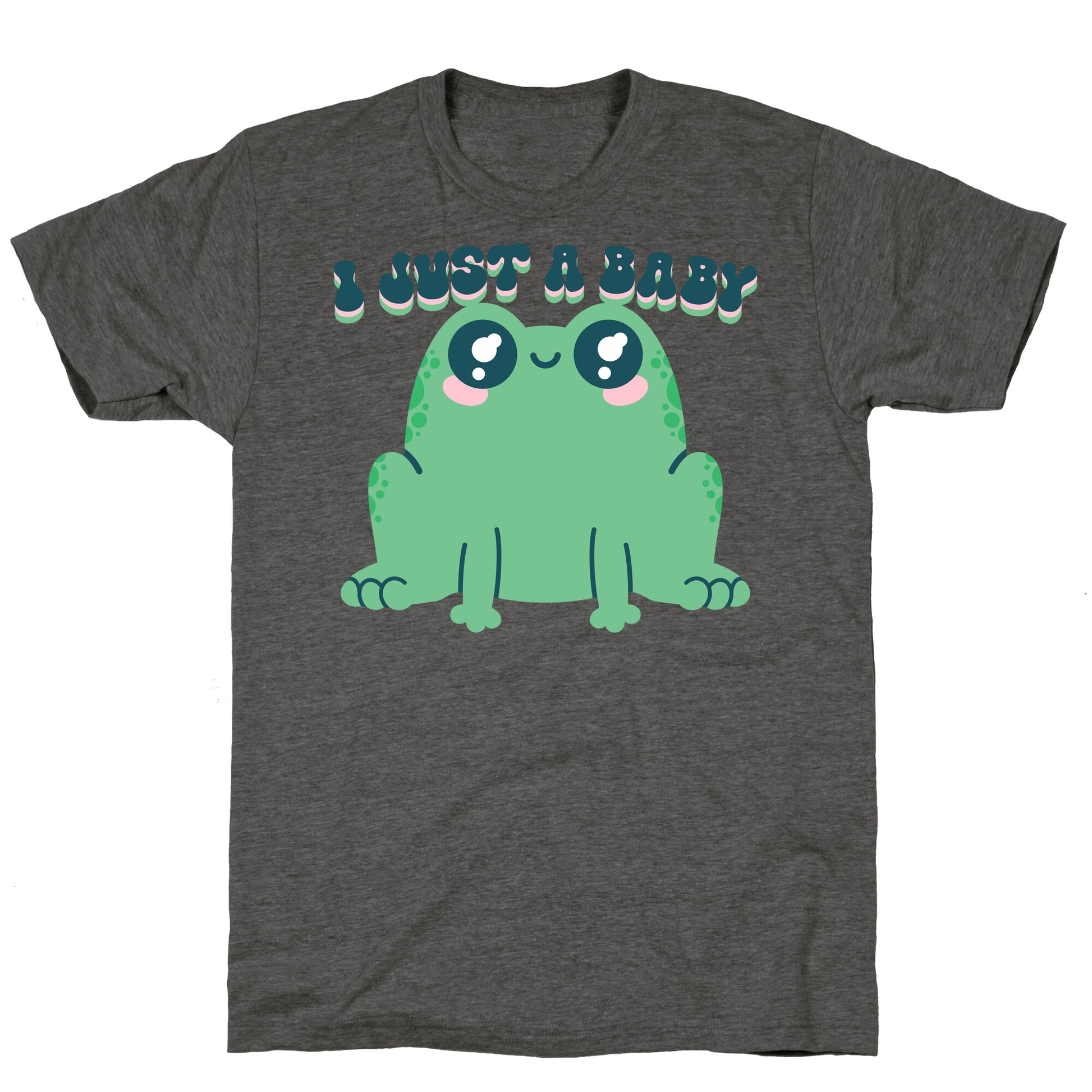 I Just A Baby Frog Unisex Triblend Tee