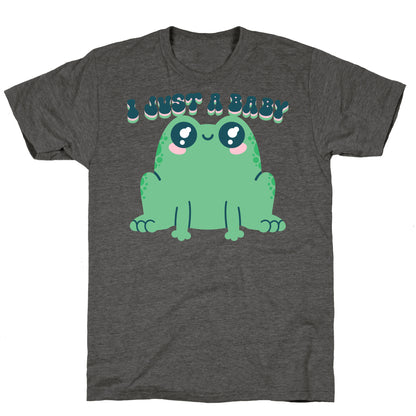 I Just A Baby Frog Unisex Triblend Tee