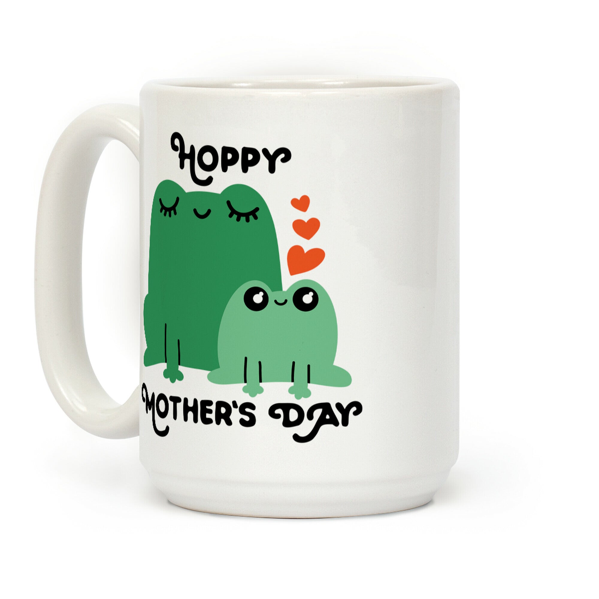 Hoppy Mother's Day Frogs Coffee Mug