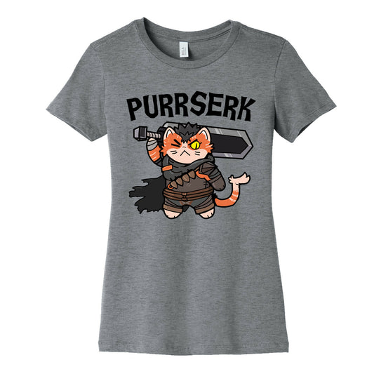 Purrserk Women's Cotton Tee
