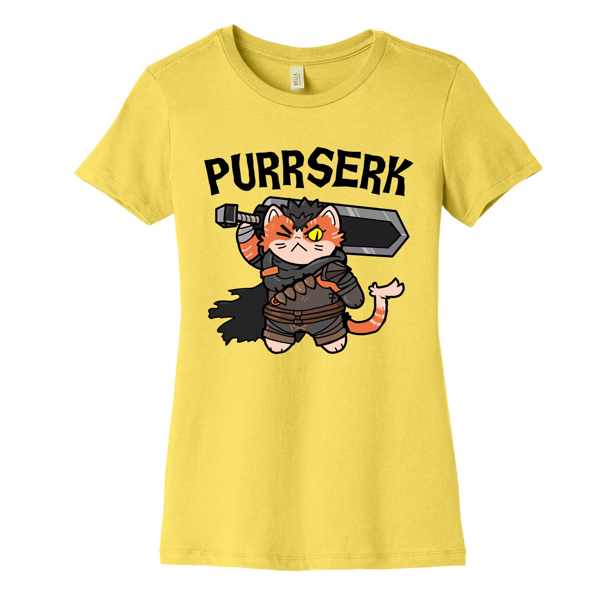 Purrserk Women's Cotton Tee