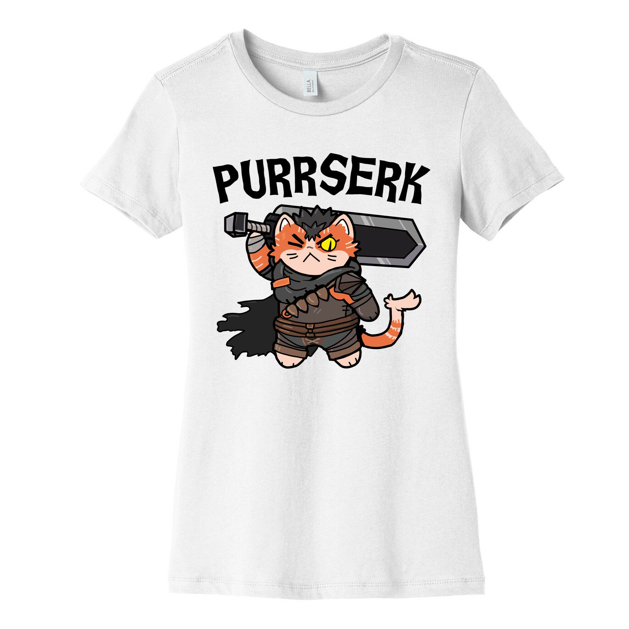 Purrserk Women's Cotton Tee