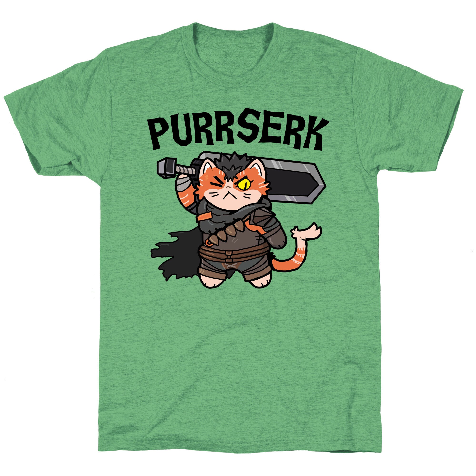 Purrserk Unisex Triblend Tee