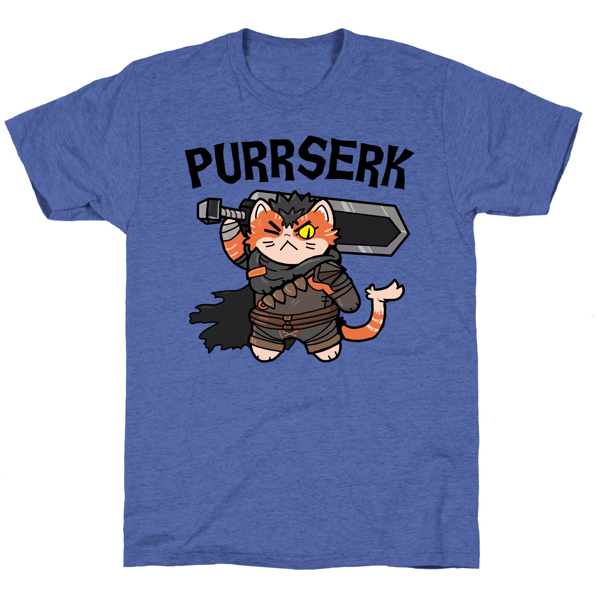 Purrserk Unisex Triblend Tee