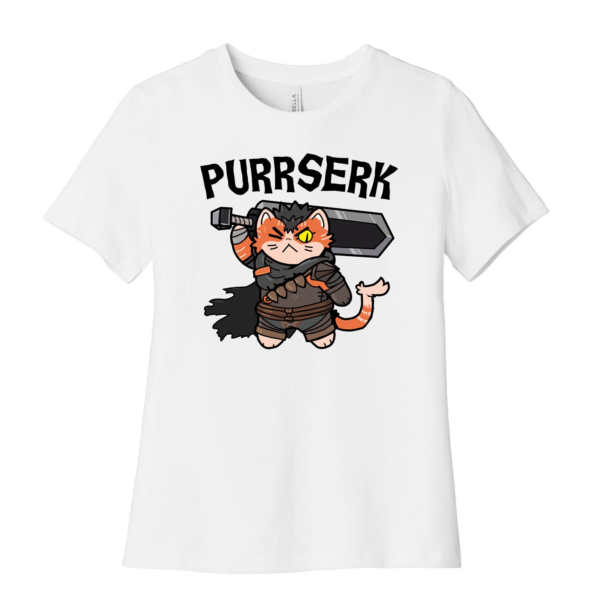 Purrserk Women's Cotton Tee