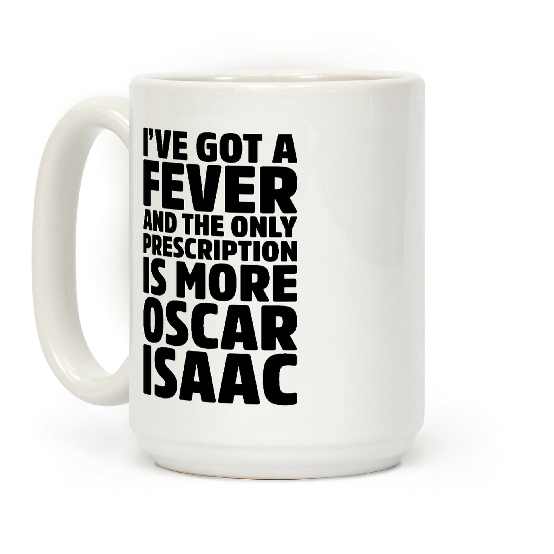 Oscar Isaac Fever Parody Coffee Mug