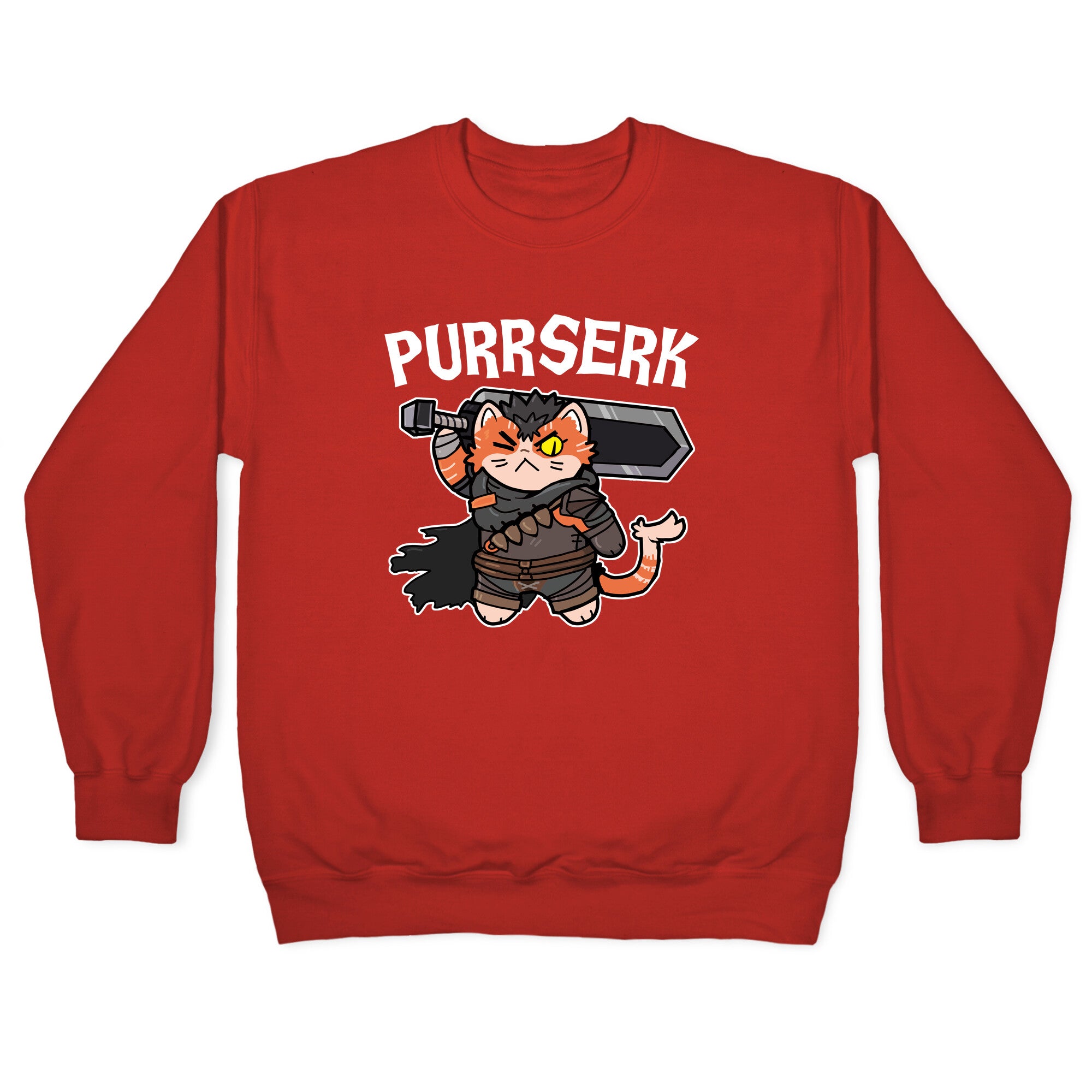 Purrserk Crewneck Sweatshirt