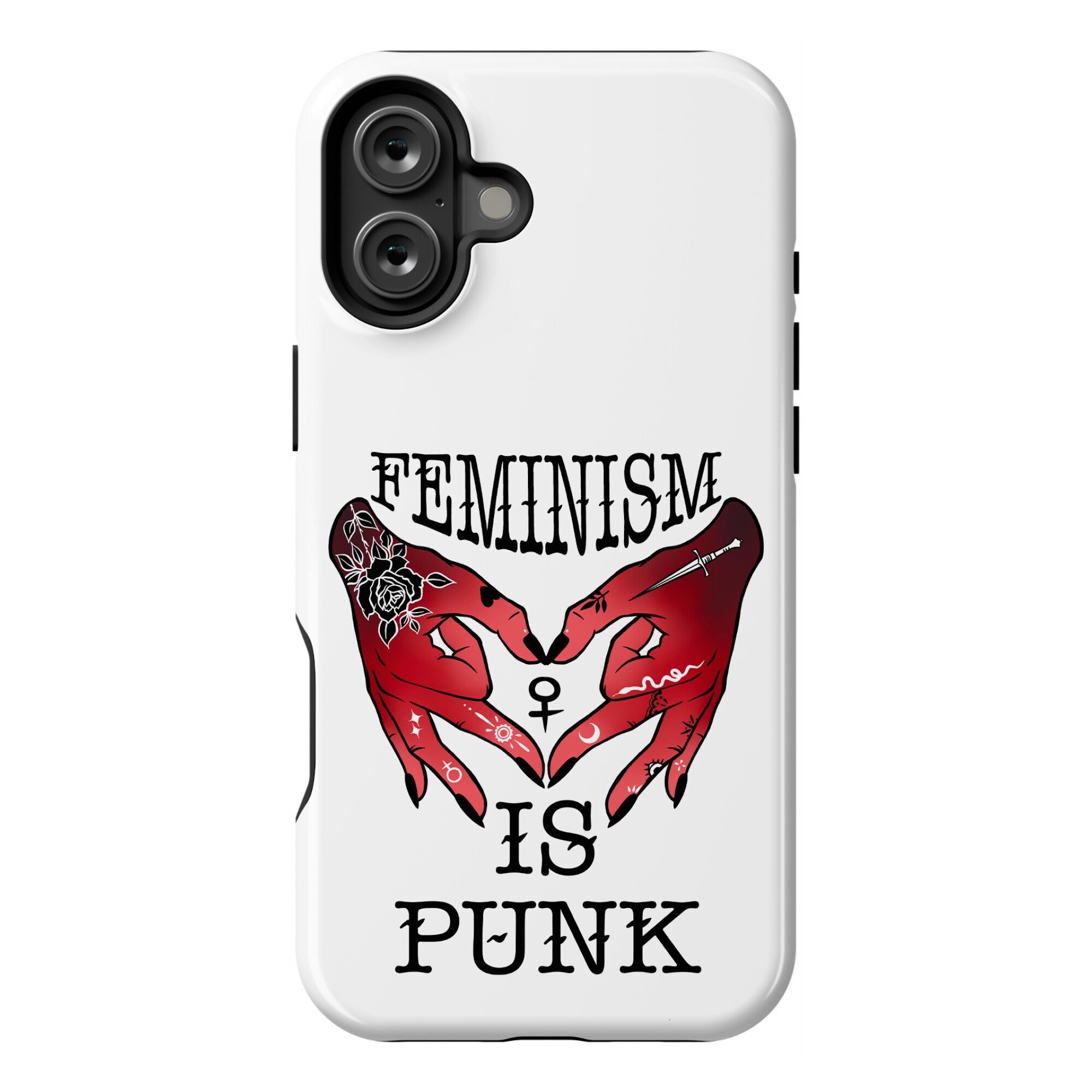 Feminism Is Punk Phone Case