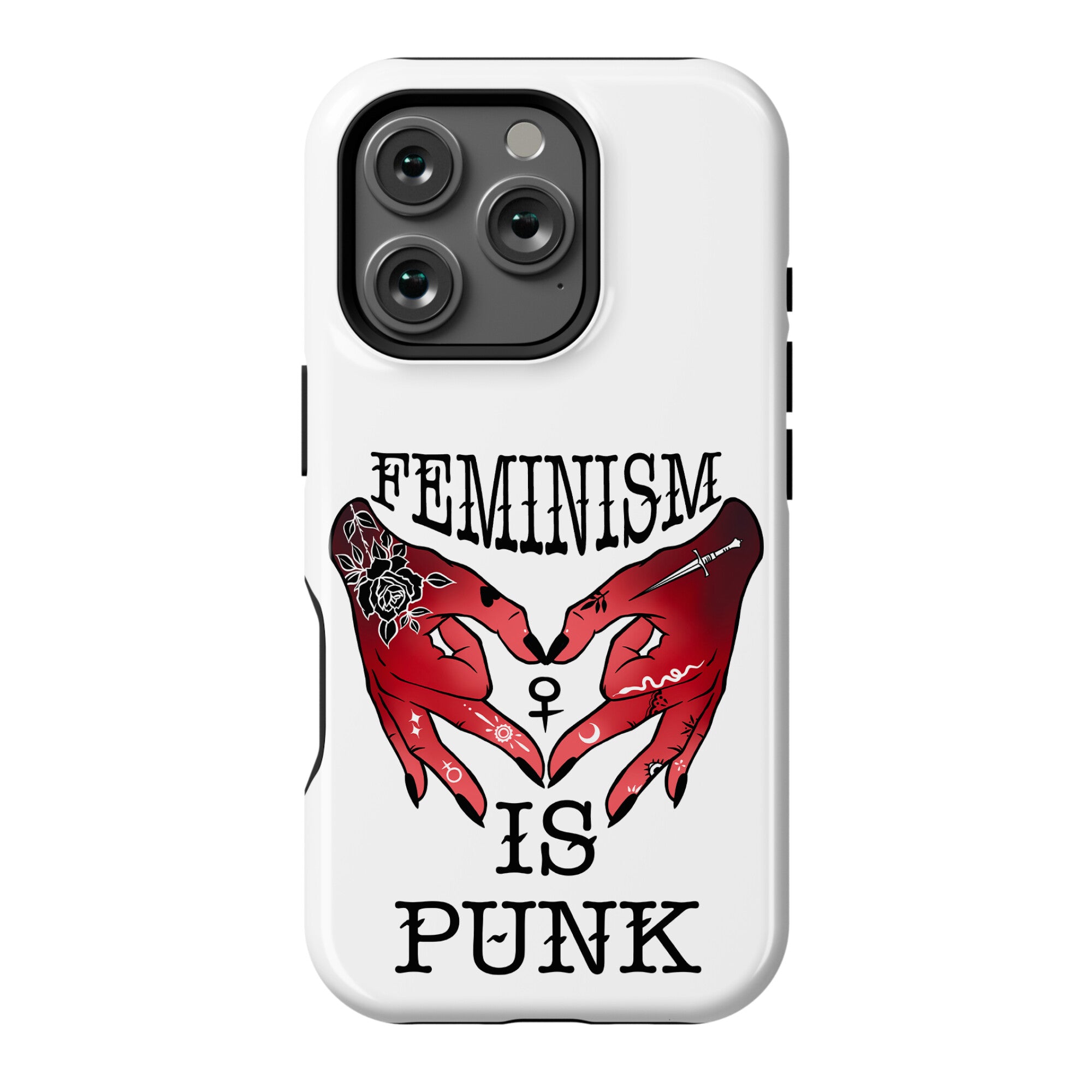 Feminism Is Punk Phone Case