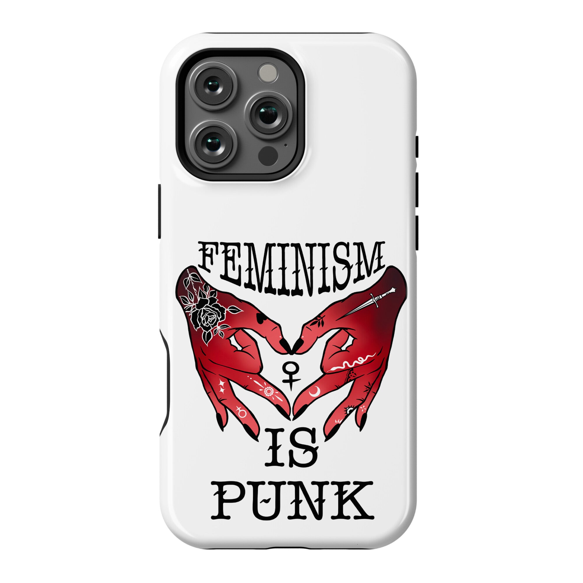 Feminism Is Punk Phone Case