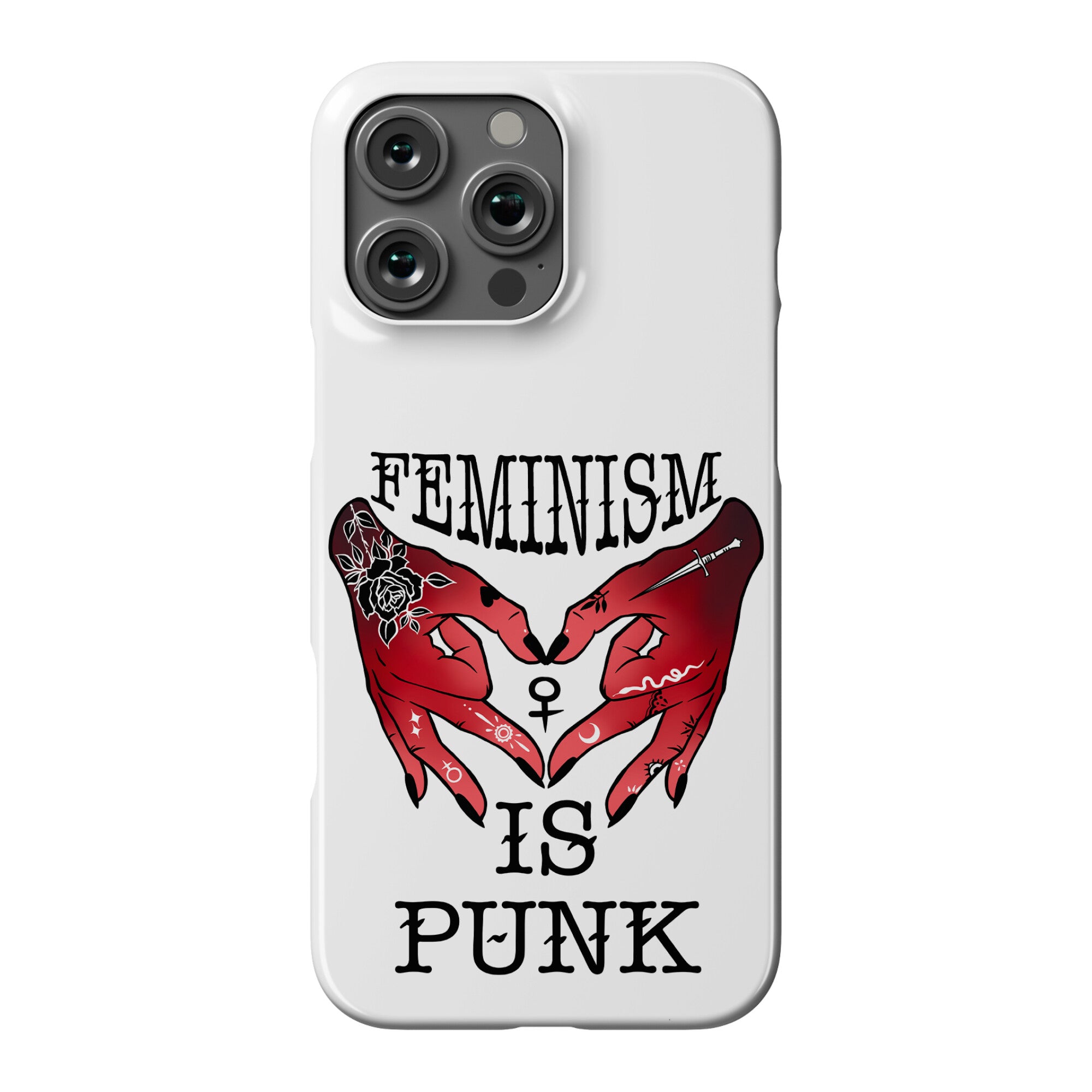 Feminism Is Punk Phone Case