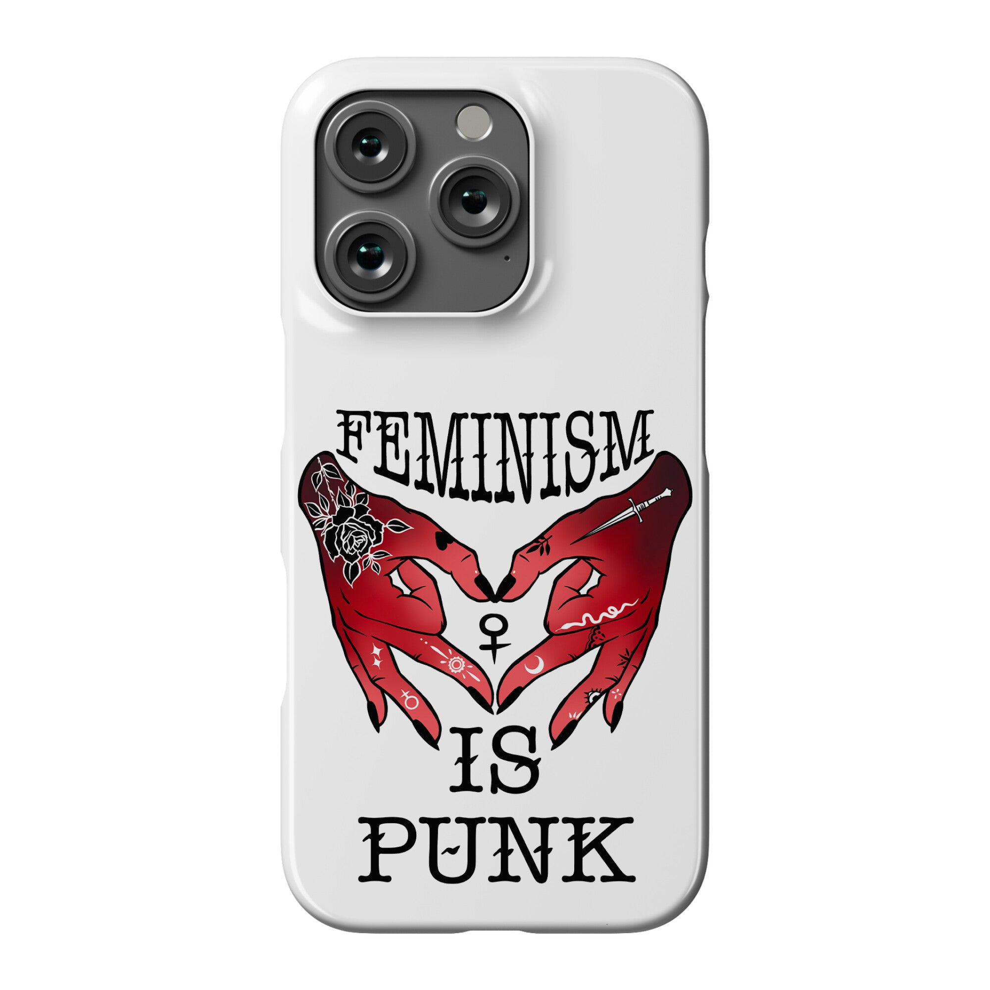 Feminism Is Punk Phone Case