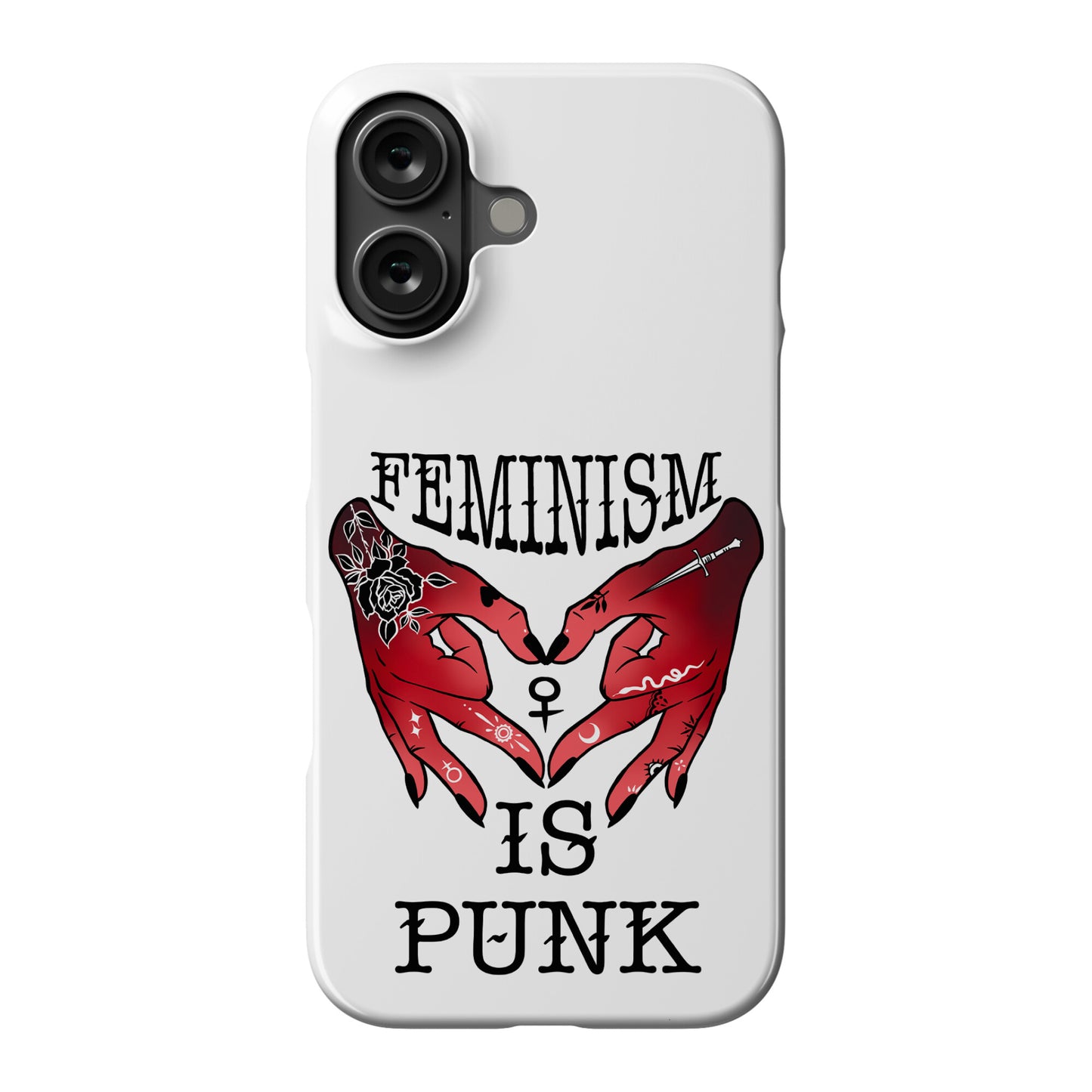 Feminism Is Punk Phone Case