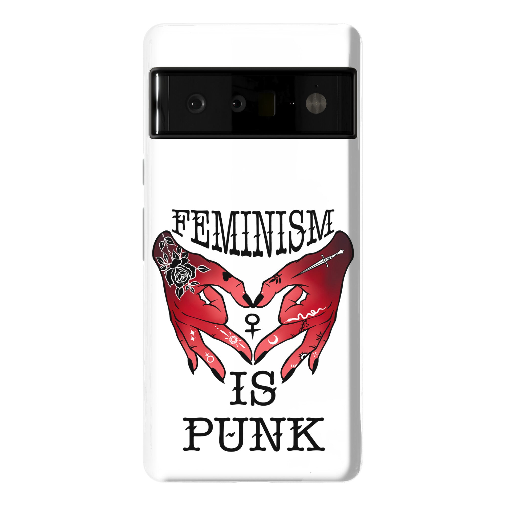 Feminism Is Punk Phone Case