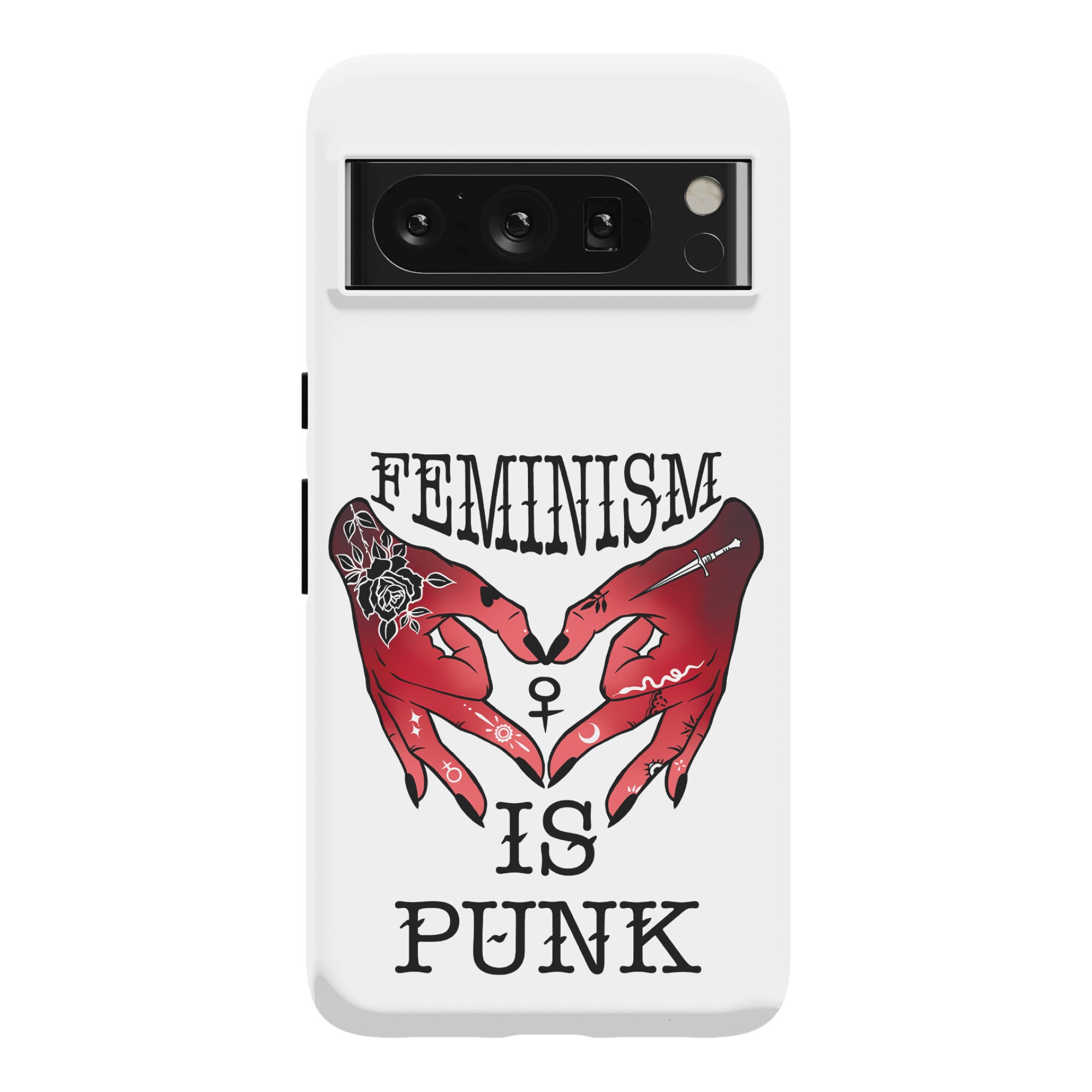 Feminism Is Punk Phone Case
