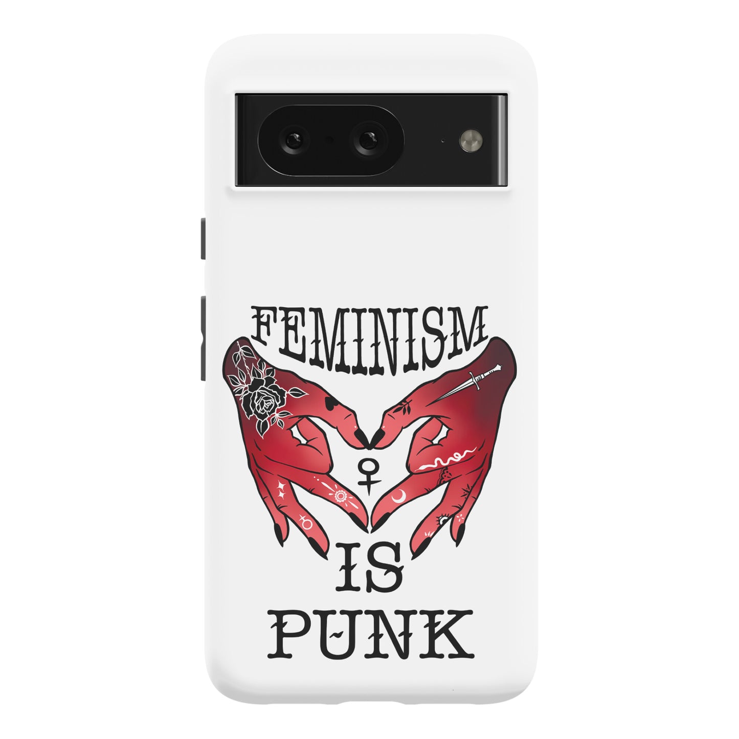 Feminism Is Punk Phone Case