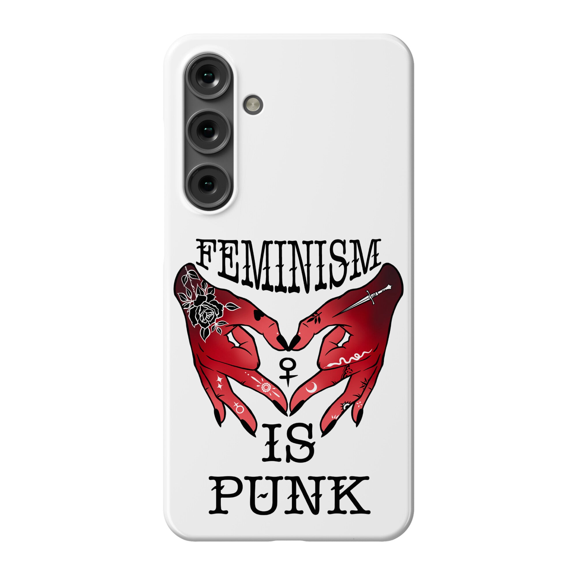 Feminism Is Punk Phone Case