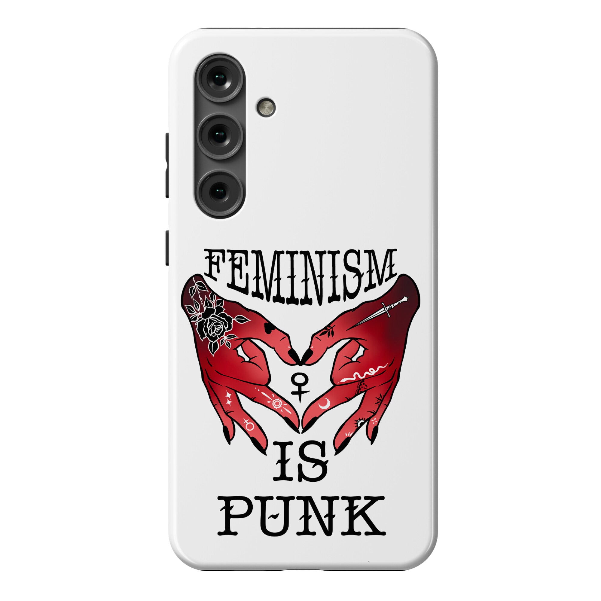 Feminism Is Punk Phone Case