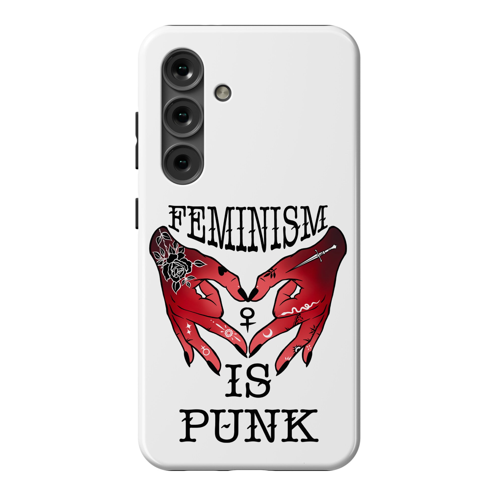 Feminism Is Punk Phone Case