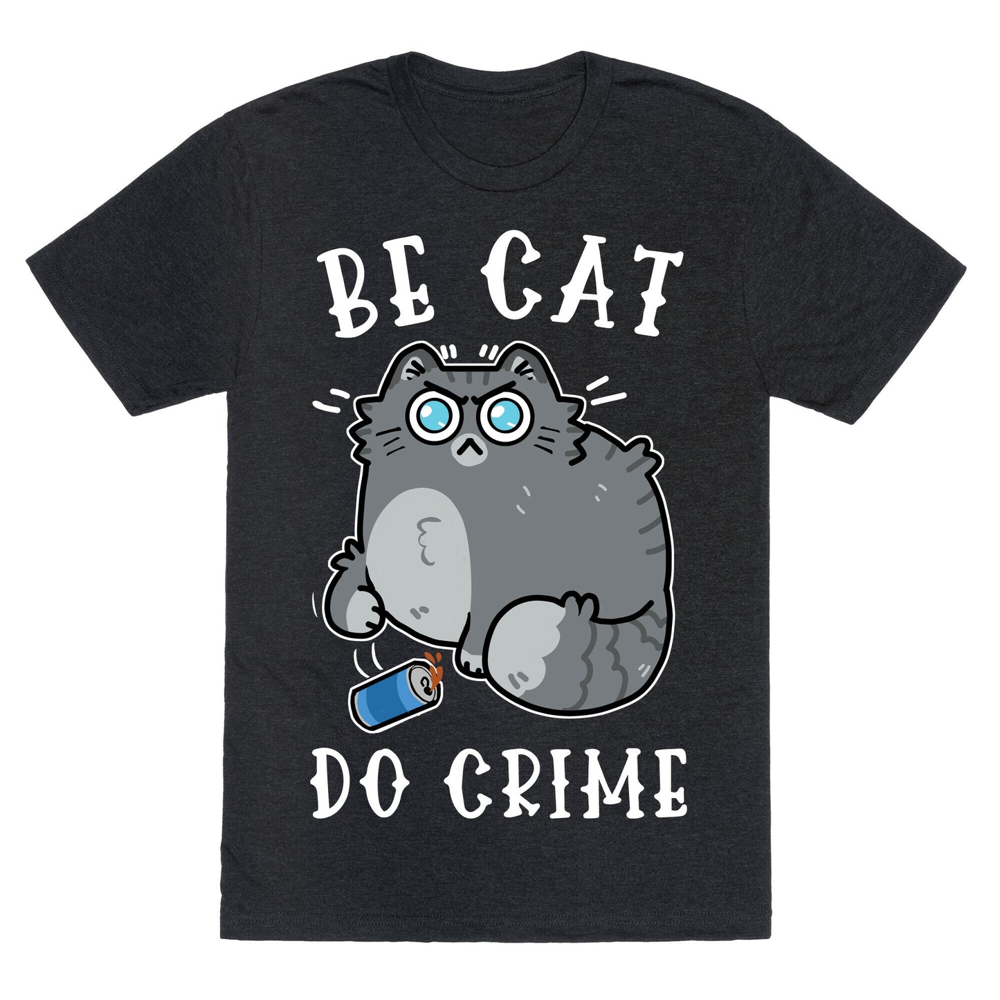 Be Cat Do Crime Unisex Triblend Tee