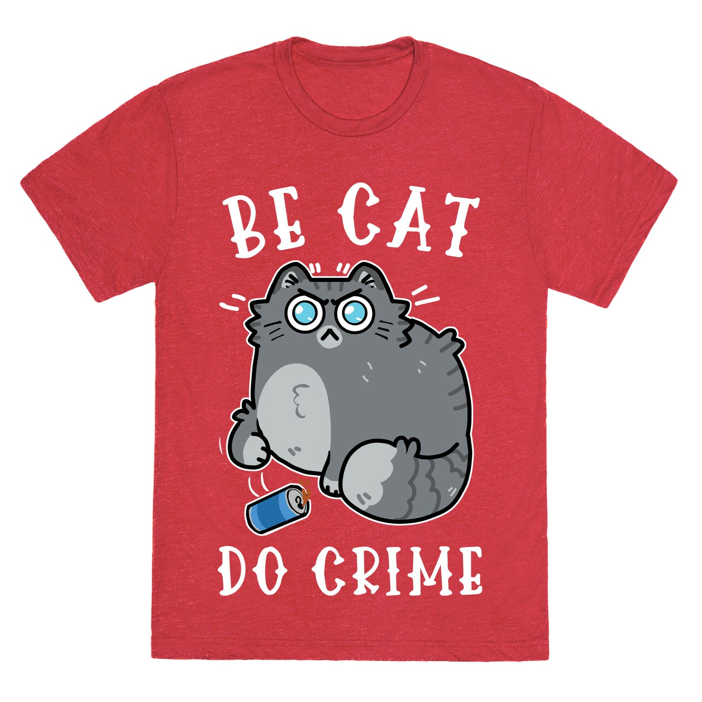 Be Cat Do Crime Unisex Triblend Tee