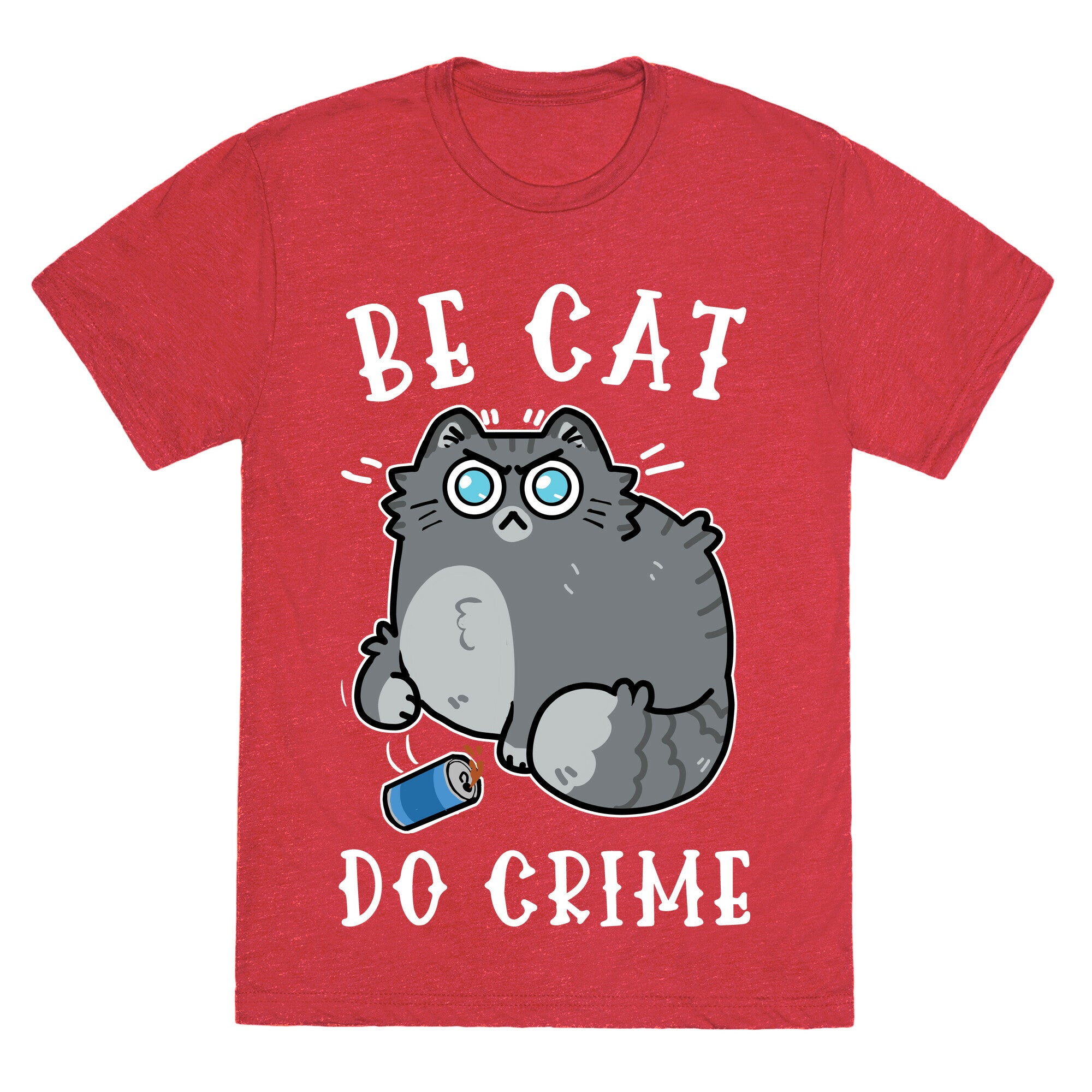 Be Cat Do Crime Unisex Triblend Tee