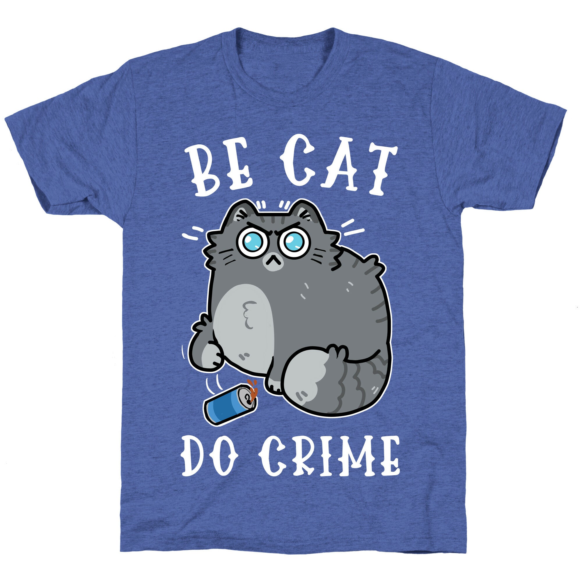 Be Cat Do Crime Unisex Triblend Tee