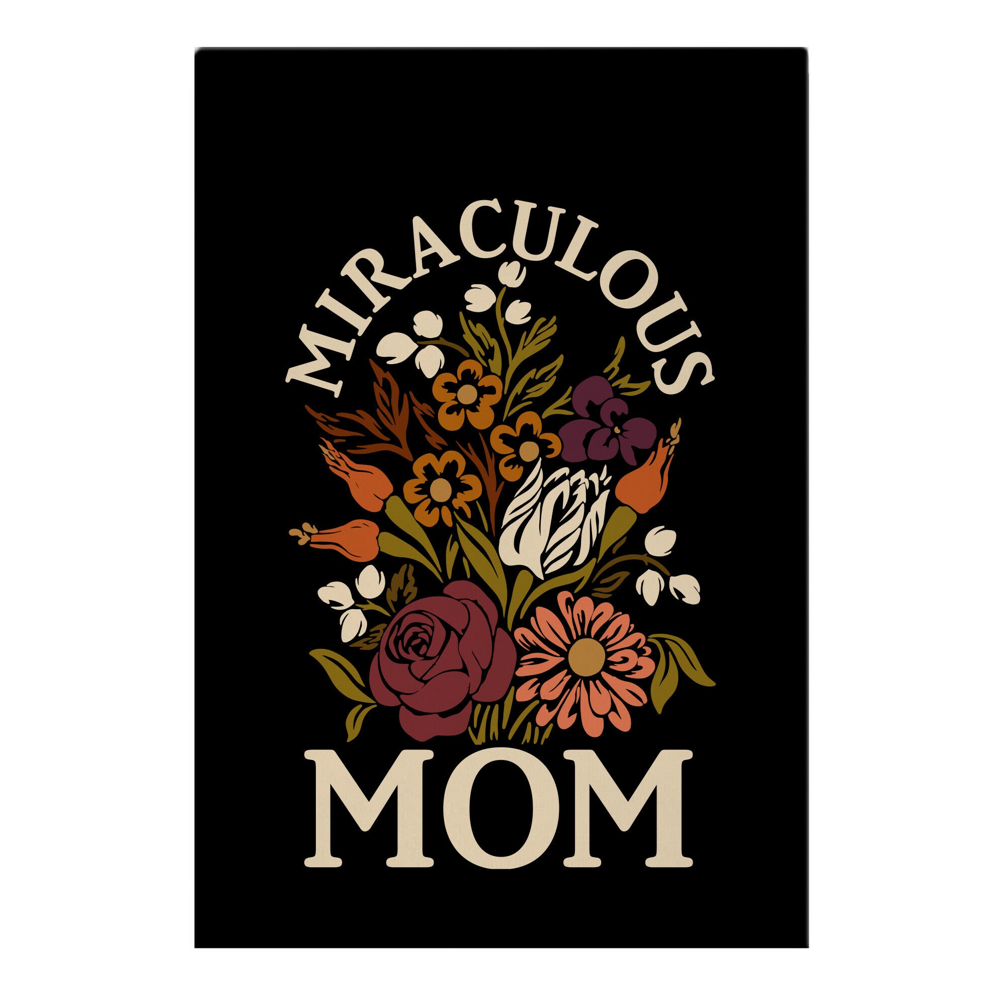 Miraculous Mom Garden Flag