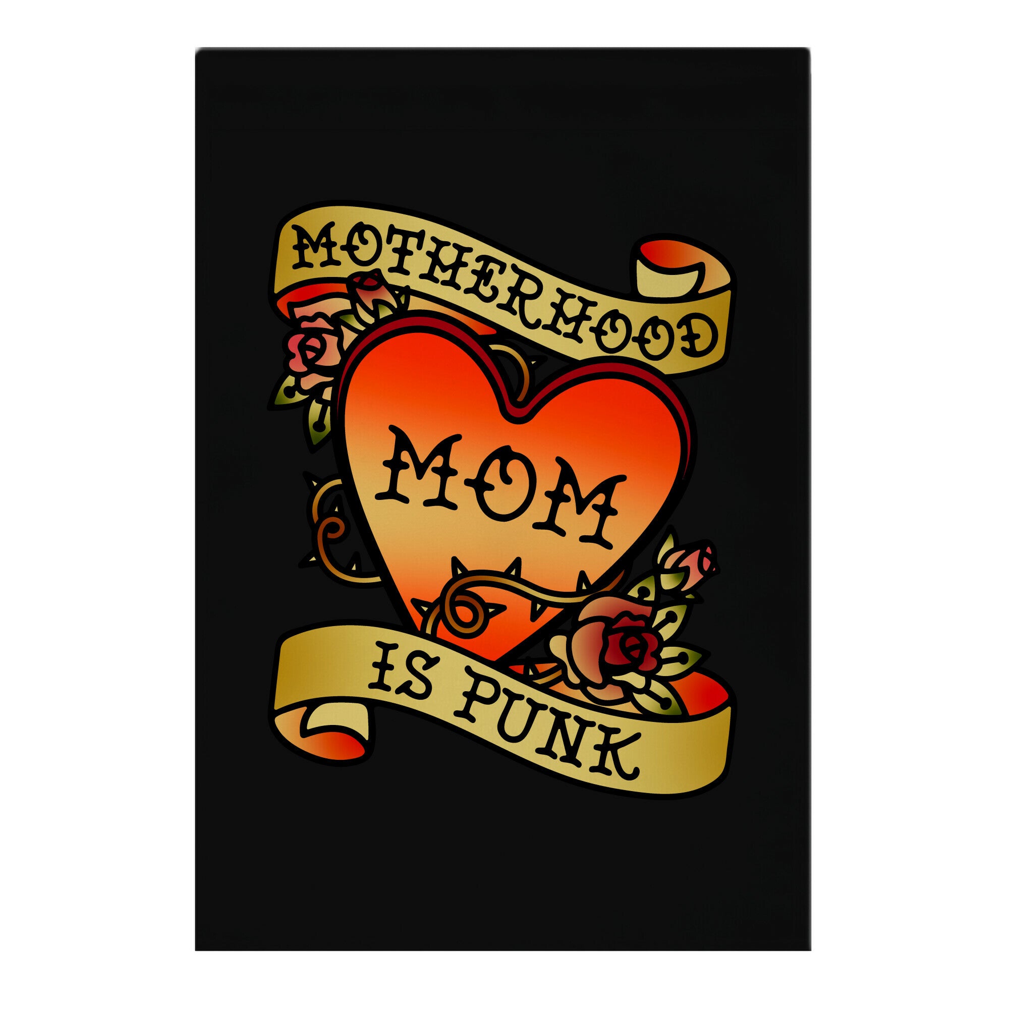 Motherhood Is Punk Garden Flag