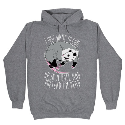 I Just Want To Curl Up in a Ball Hoodie