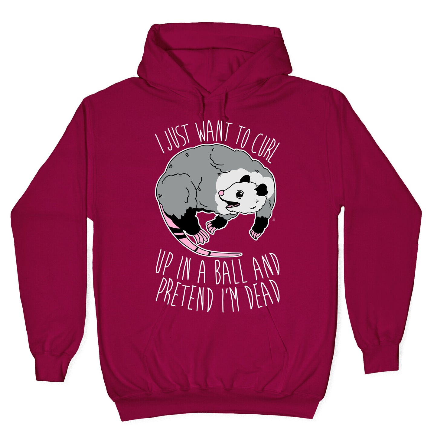 I Just Want To Curl Up in a Ball Hoodie