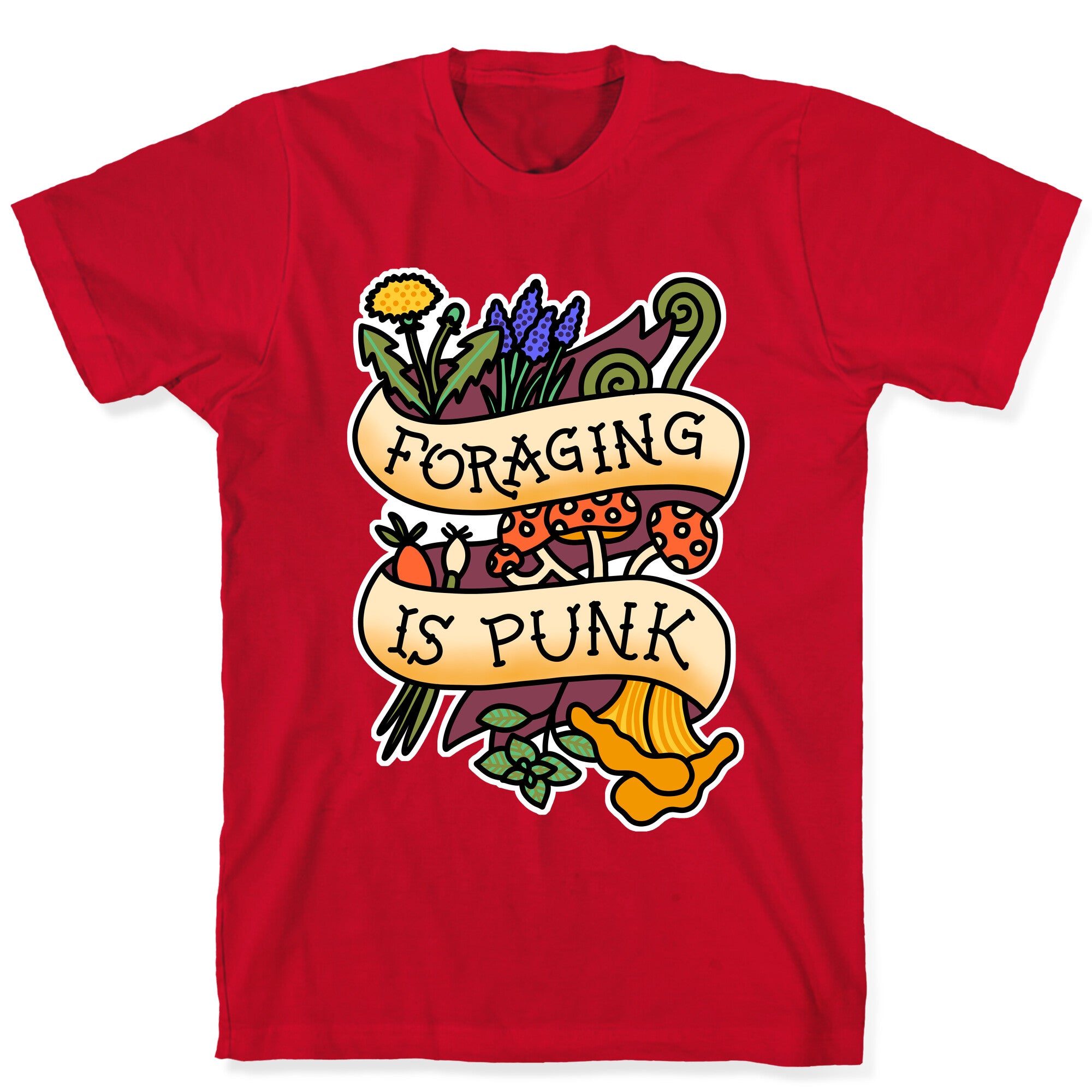 Foraging Is Punk T-Shirt