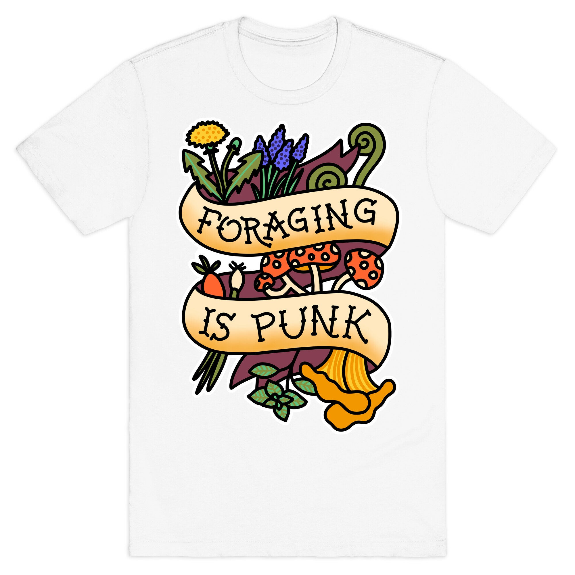 Foraging Is Punk T-Shirt