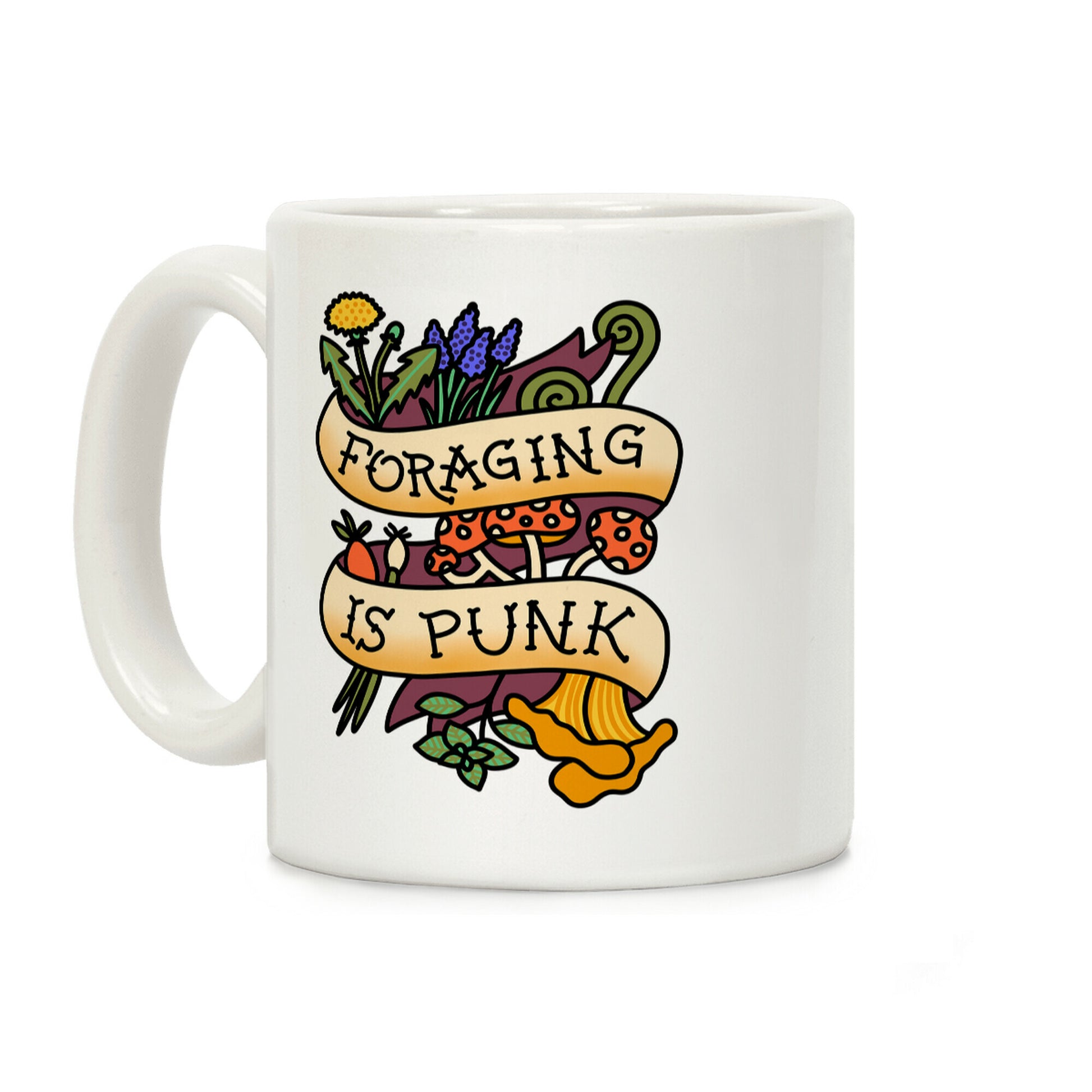 Foraging Is Punk Coffee Mug