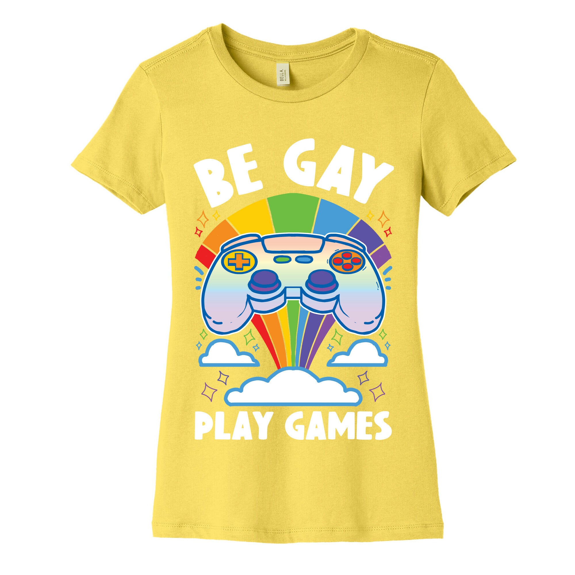 Be Gay Play Games Women's Cotton Tee
