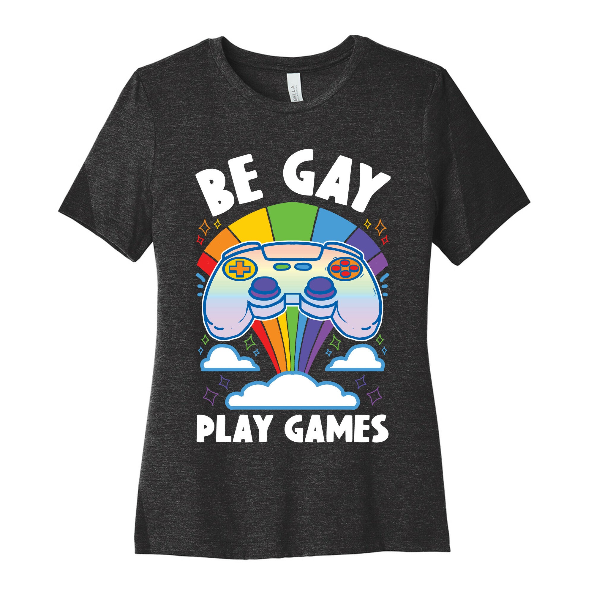 Be Gay Play Games Women's Cotton Tee