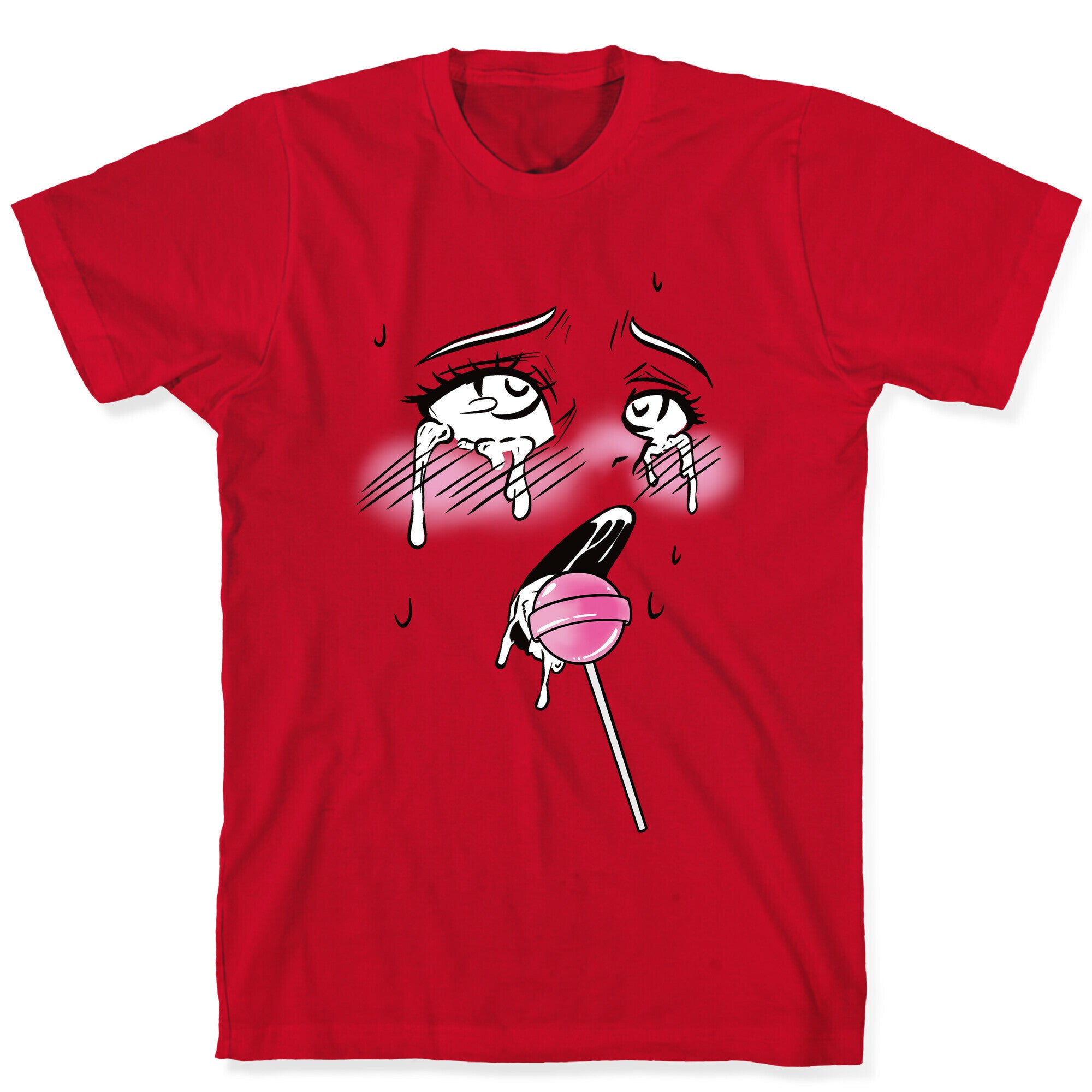 Ahegao Lollipop T-Shirt